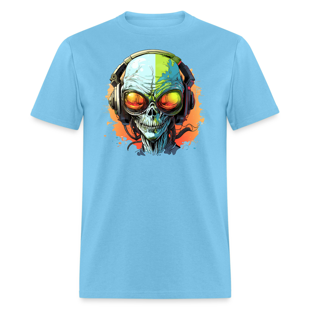 CosmicChorus Alien Scout Tee - aquatic blue