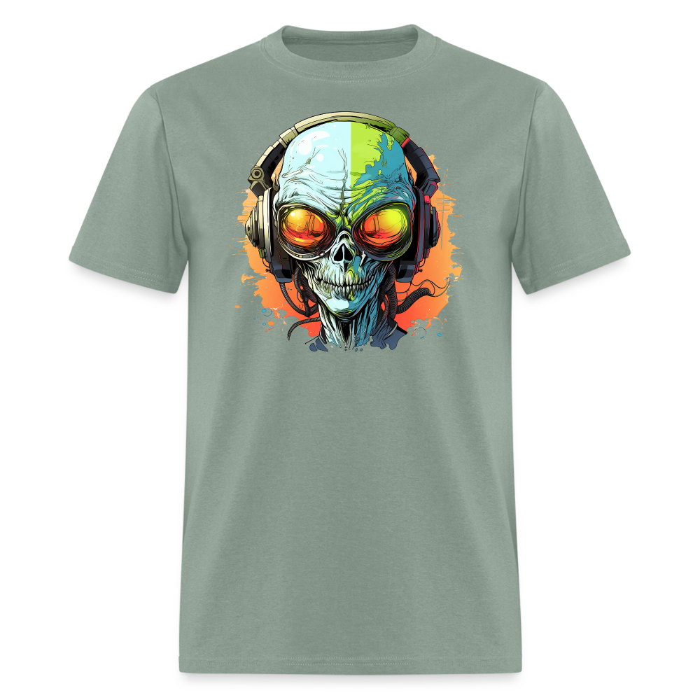 CosmicChorus Alien Scout Tee - sage