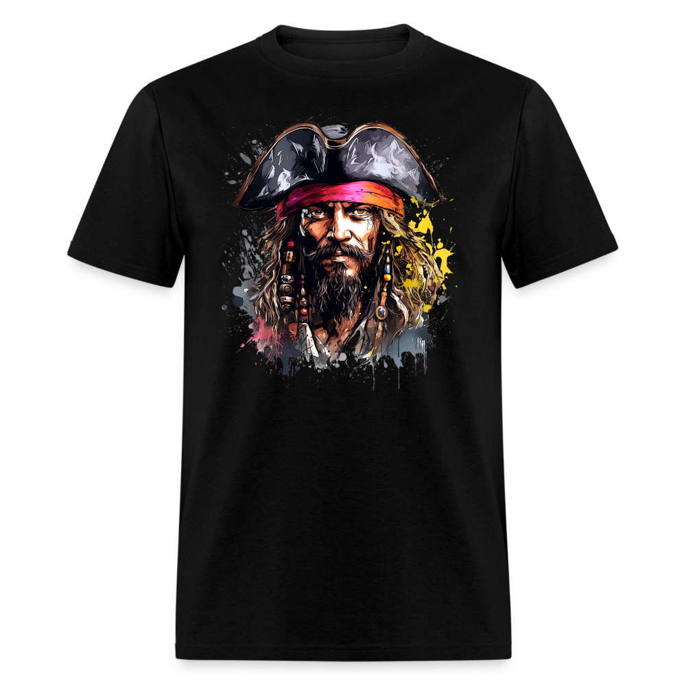 Pirate Groove Splash Tee - black